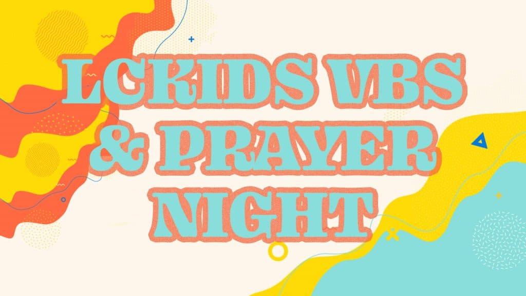 VBS AND PRAYER